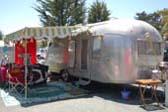 Classic 1957 Airstream Flying Cloud Travel Trailer at Pismo Coastal Village